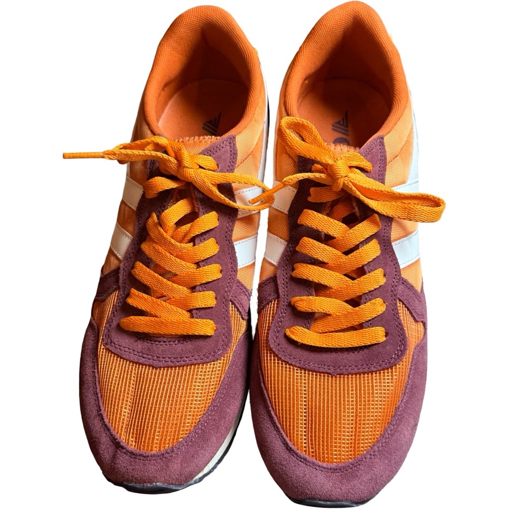 Gola Daytona Retro Sneakers Burgundy Orange White Men’s 11 - Picture 16 of 16